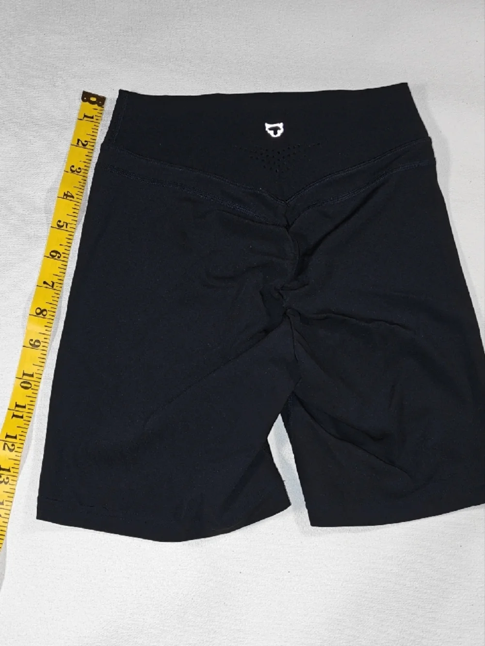 Women's Black Performance Bike Shorts - Picture 5 of 6